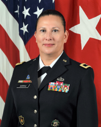image of Brig. Gen. Aida T. Borras U.S. Army Southern European Task Force, Africa Deputy Commanding General